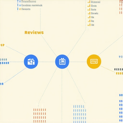 Diagram illustrating Google Map ranking factors and advanced SEO signals.