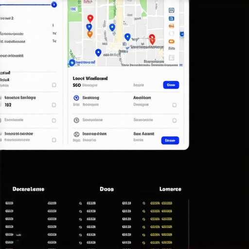 Screenshot of SEO tools tracking local citations and rankings
