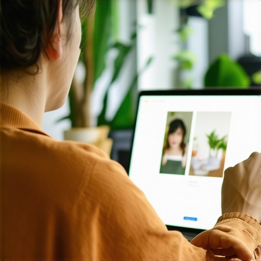 Optimized Photos for Map Ranking Business owner adding images to GMB profile to improve local search visibility