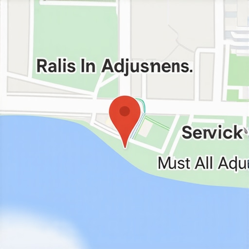 Screenshot demonstrating how to adjust the distance filter in Google My Business