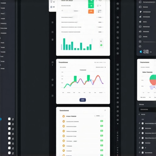 Screenshot of multiple SEO dashboard screens showing citation audits and ranking analytics