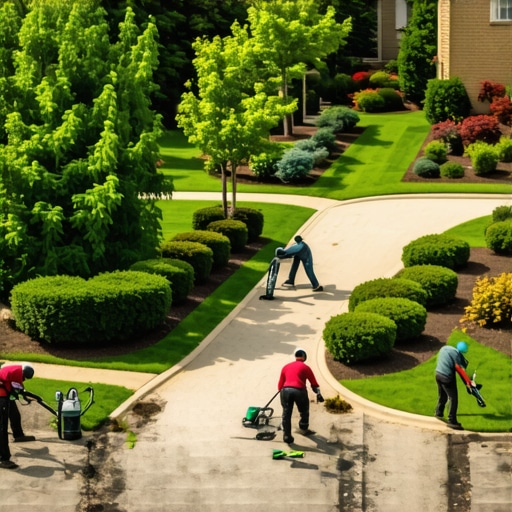 The specific photo sequence that helps landscaping firms own their local service area